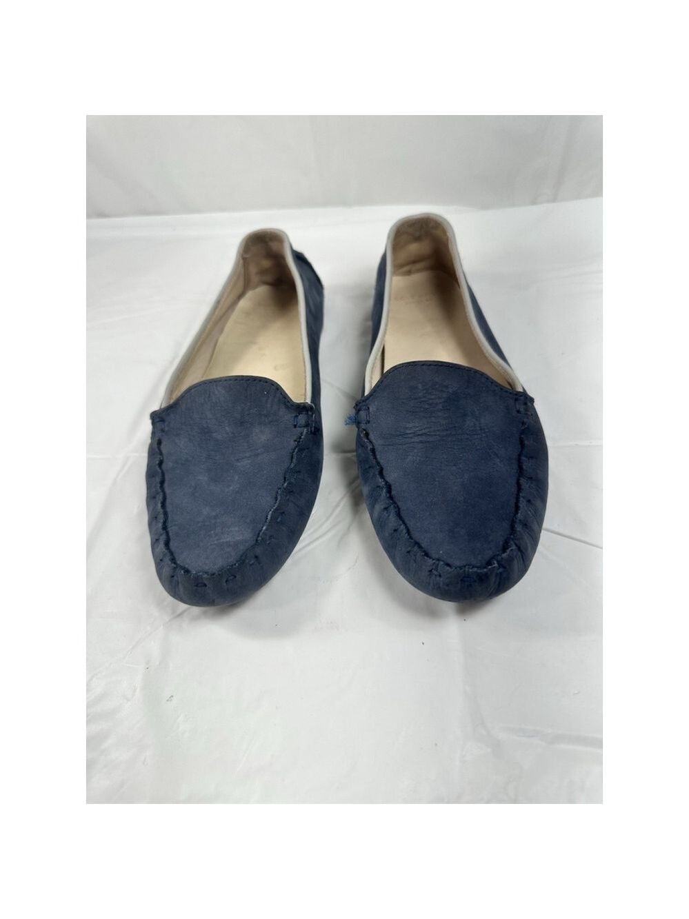 Cole Haan Blazer Blue Cary Venetian Flats Loafers Moccasins Women's Size 7.5B